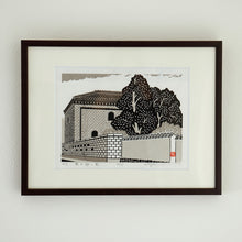 画像をギャラリービューアに読み込む, 山田きよ作 版画カレンダー