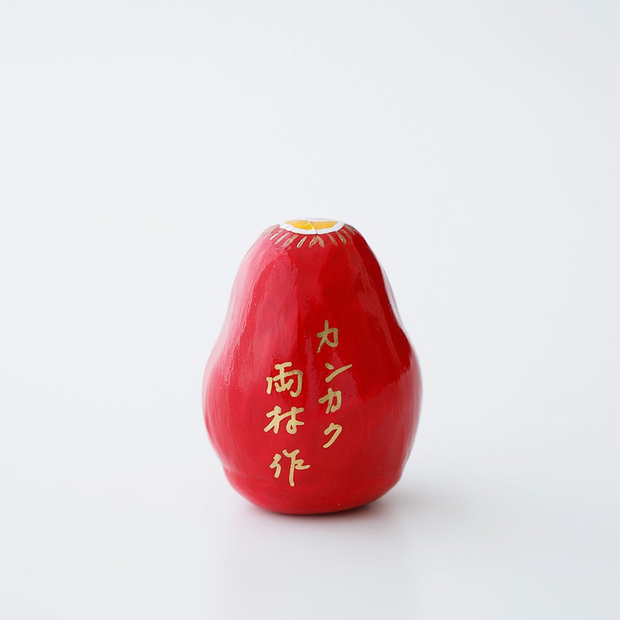 五代目両村作 張子 姫だるま – カンカク通販部