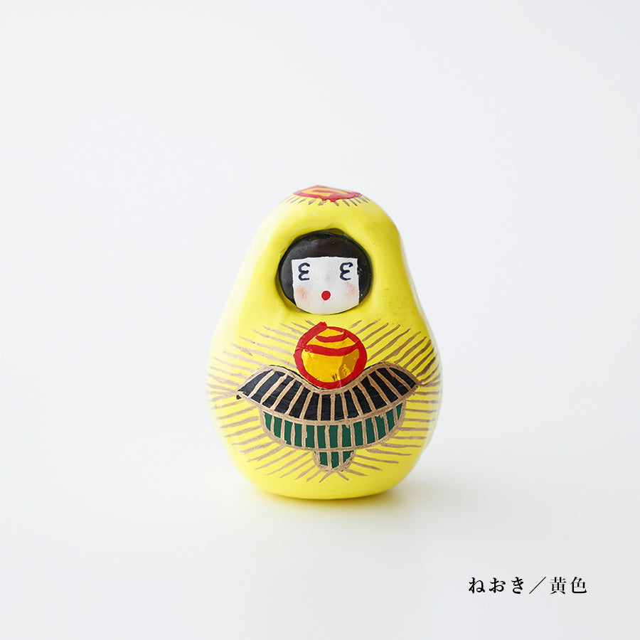 五代目両村作 張子 姫だるま – カンカク通販部